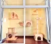 ห้องพักโรงแรมแมวพร้อมคอนโดแมวและชั้นปีนป่าย
